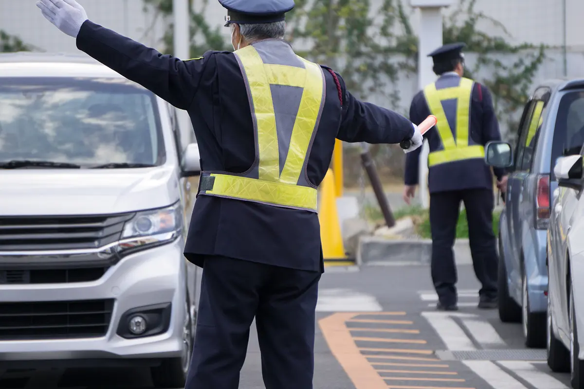 駐車場警備のイメージ